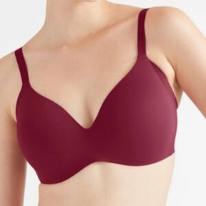 Knix WingWoman Contour Bra Cranberry Red  Knix 4 (Fits 32C, 32D, 34C, 34D)